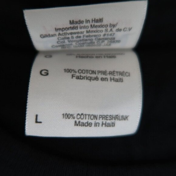 Montgomery Gentry Jim Beam Graphic Tee Double Sided T-Shirt Black Men's Large - Picture 13 of 13